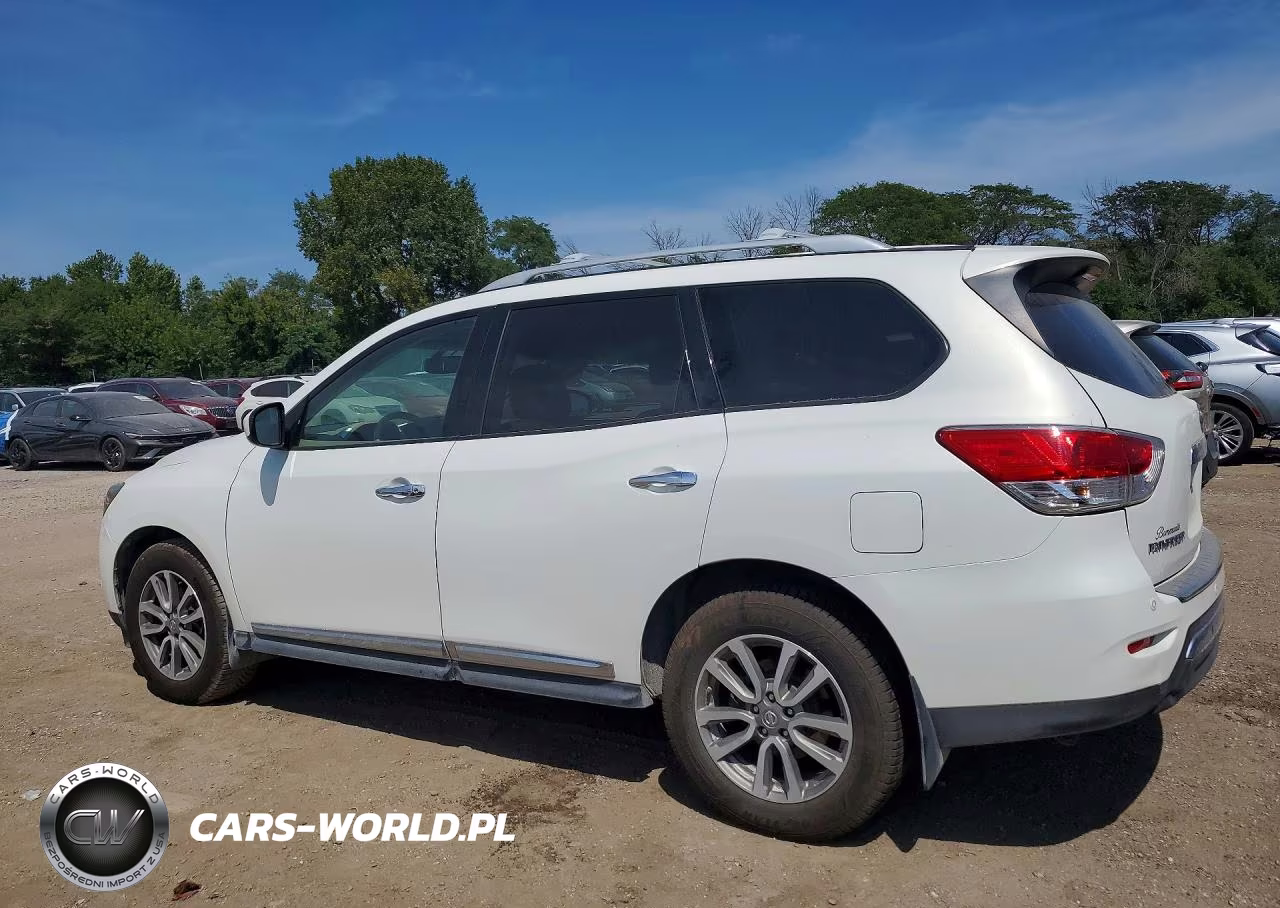 2014 Nissan Pathfinder Sl VIN:5N1AR2MM9EC724256 - 2