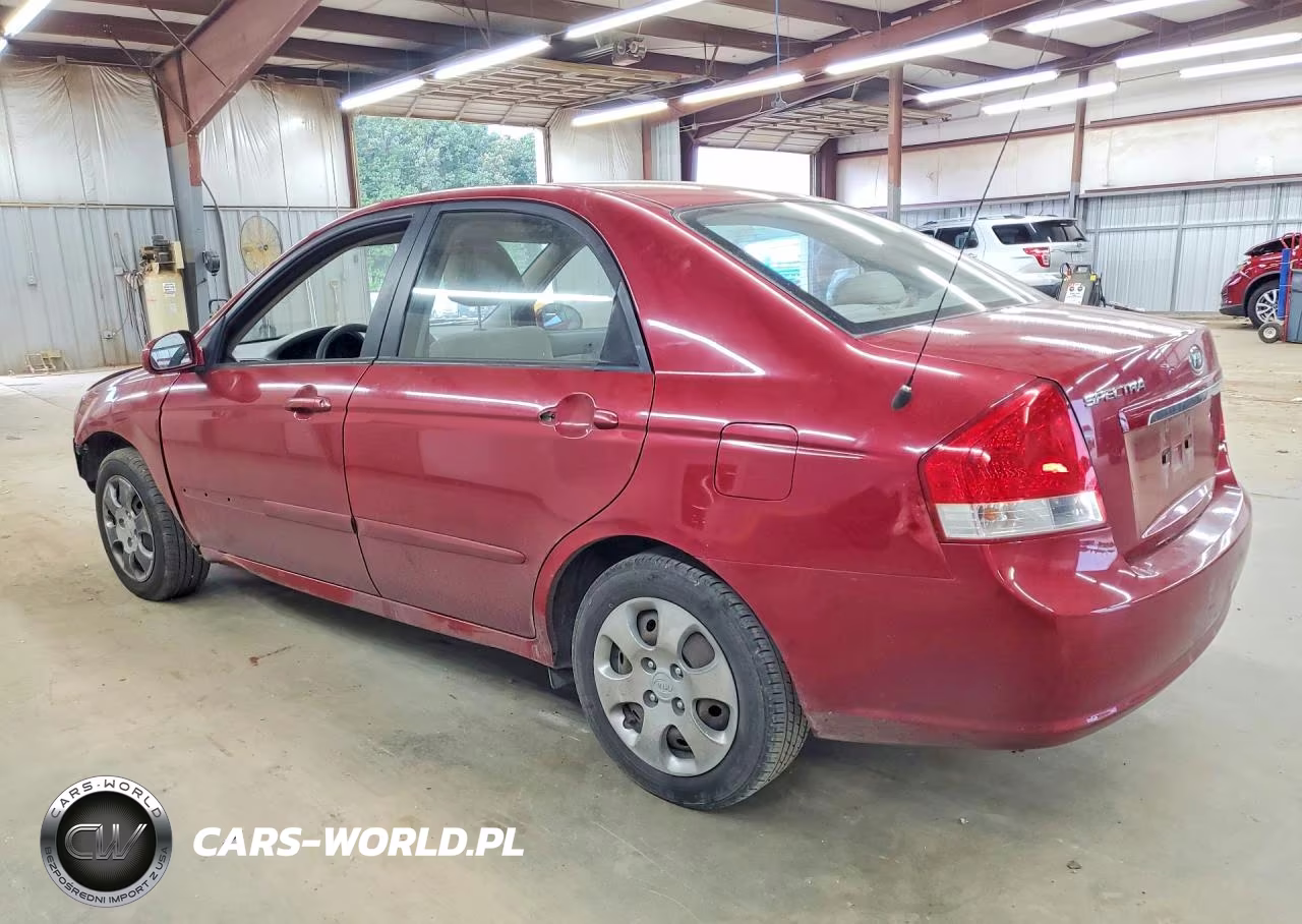 2009 Kia Spectra Lx VIN:KNAFE222595666225 - 2