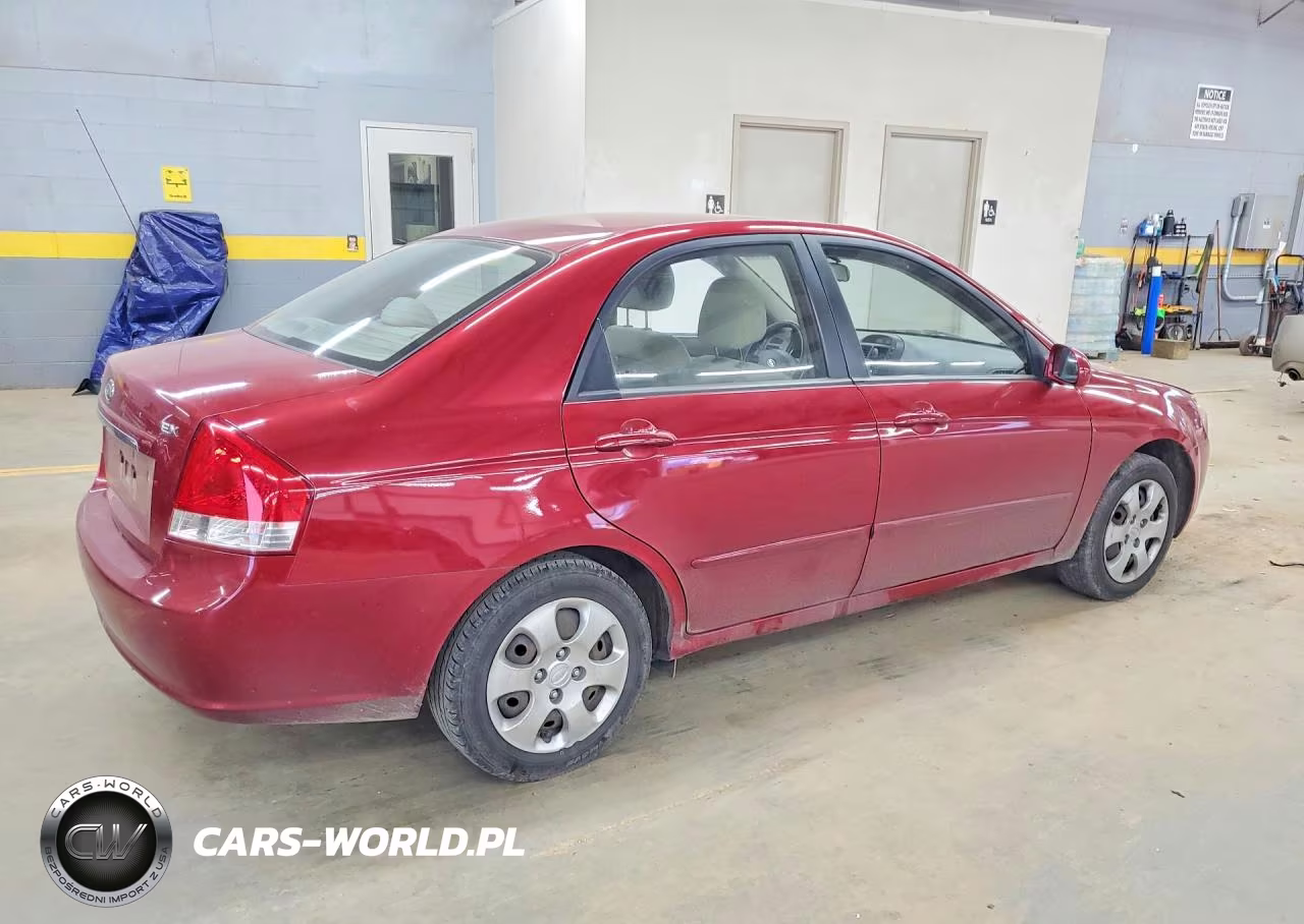 2009 Kia Spectra Lx VIN:KNAFE222595666225 - 3