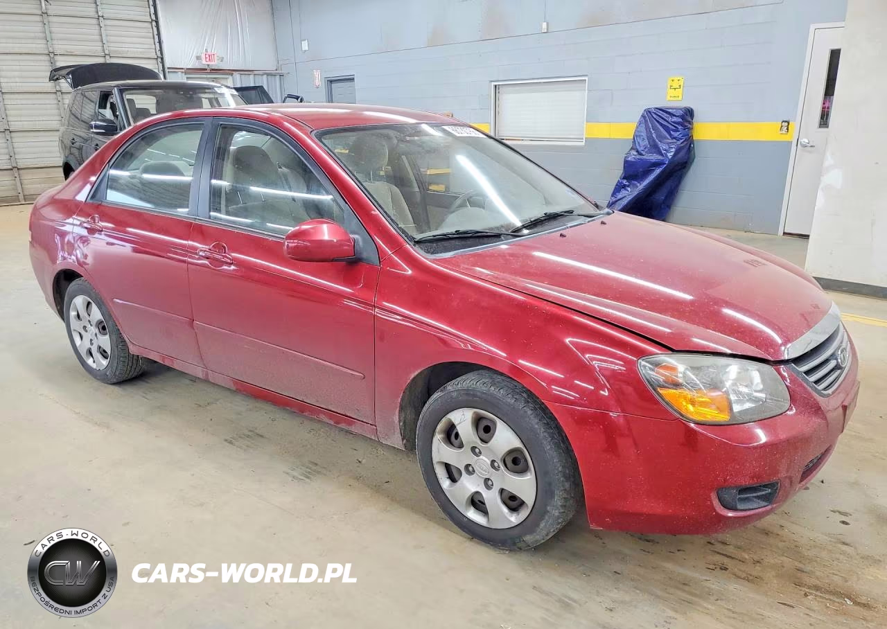 2009 Kia Spectra Lx VIN:KNAFE222595666225 - 4