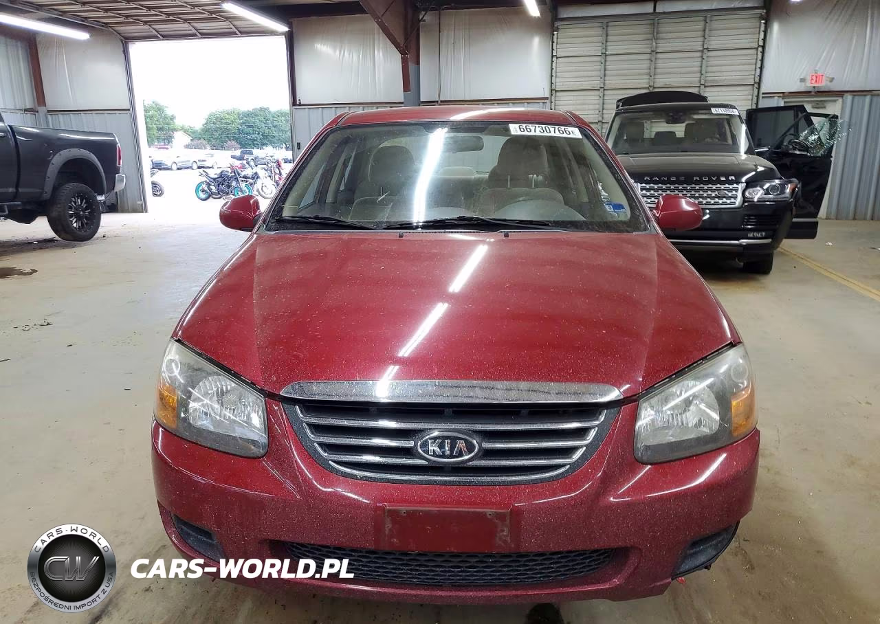 2009 Kia Spectra Lx VIN:KNAFE222595666225 - 5
