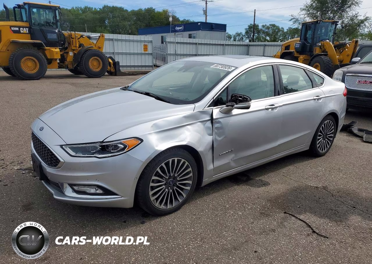 2017 Ford Fusion Titanium Hev VIN:3FA6P0RU7HR219826 - 1
