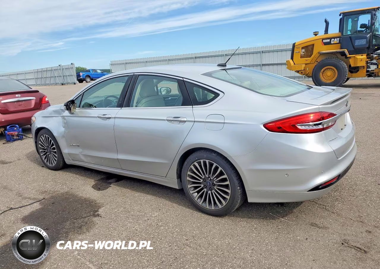 2017 Ford Fusion Titanium Hev VIN:3FA6P0RU7HR219826 - 2