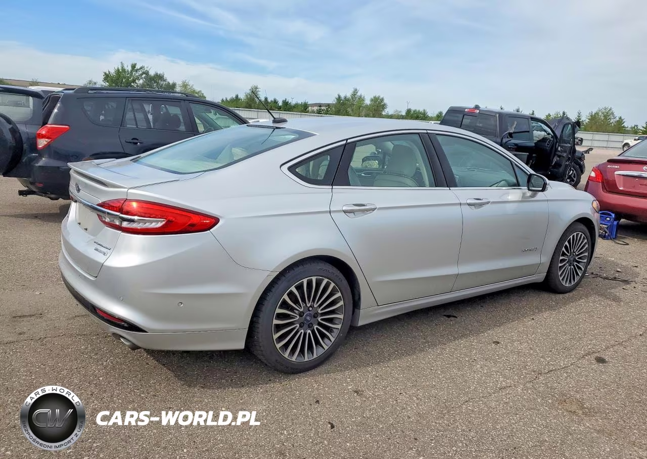 2017 Ford Fusion Titanium Hev VIN:3FA6P0RU7HR219826 - 3