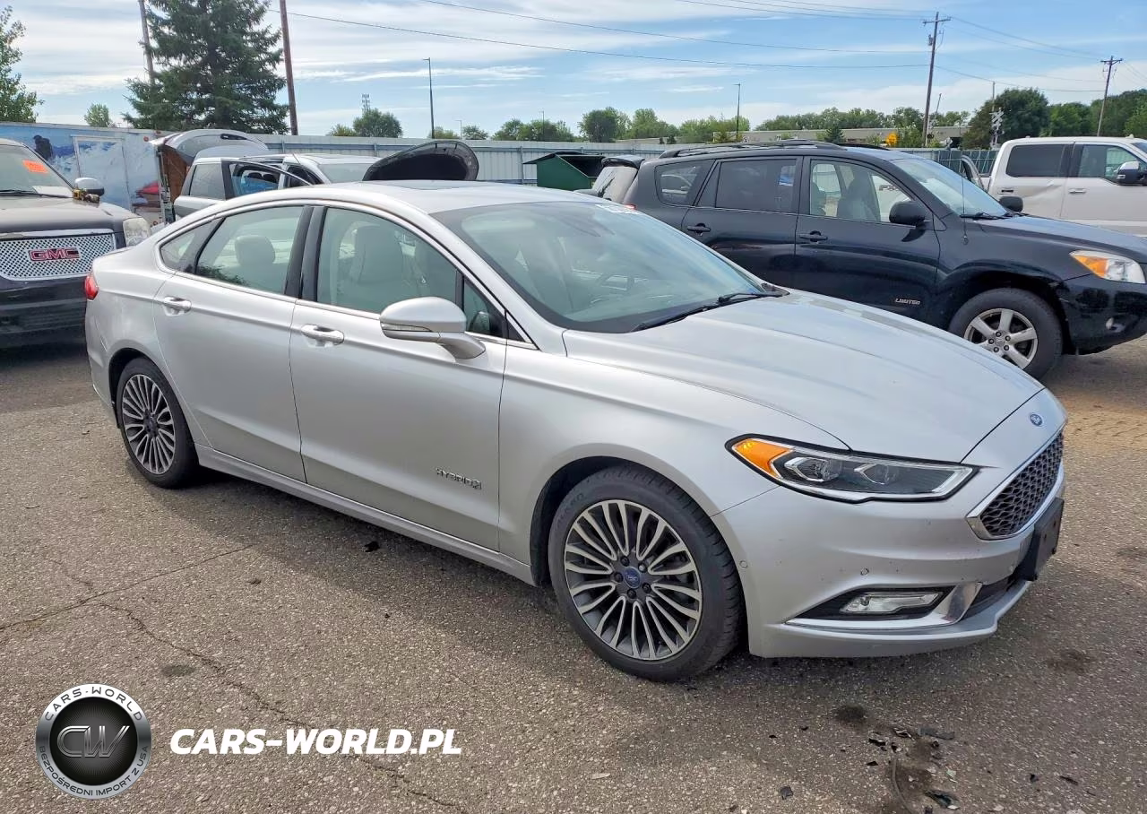 2017 Ford Fusion Titanium Hev VIN:3FA6P0RU7HR219826 - 4