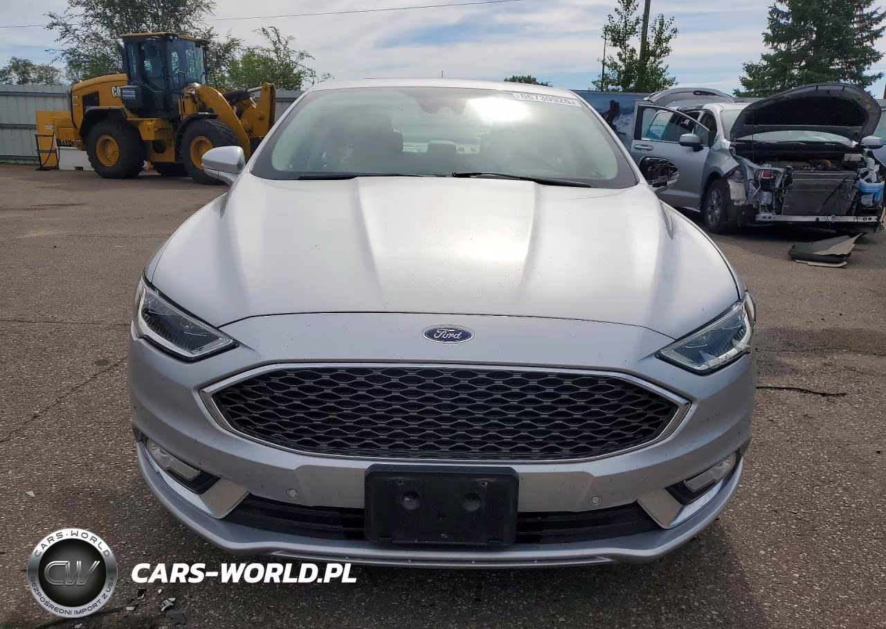 2017 Ford Fusion Titanium Hev VIN:3FA6P0RU7HR219826 - 5
