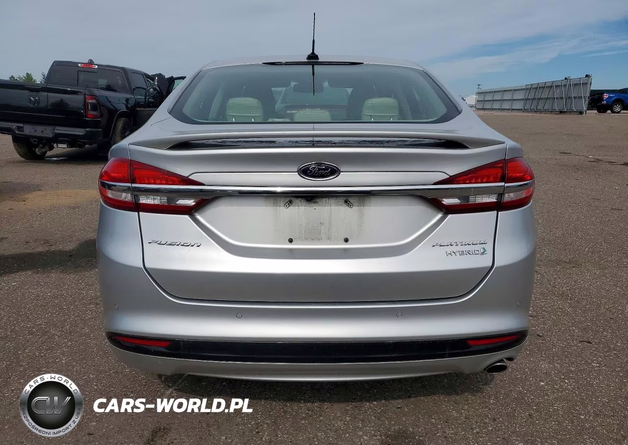 2017 Ford Fusion Titanium Hev VIN:3FA6P0RU7HR219826 - 6