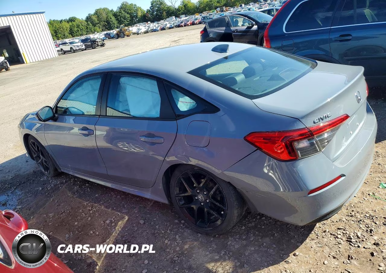 2022 Honda Civic Sport VIN:2HGFE2F56NH587187 - 2