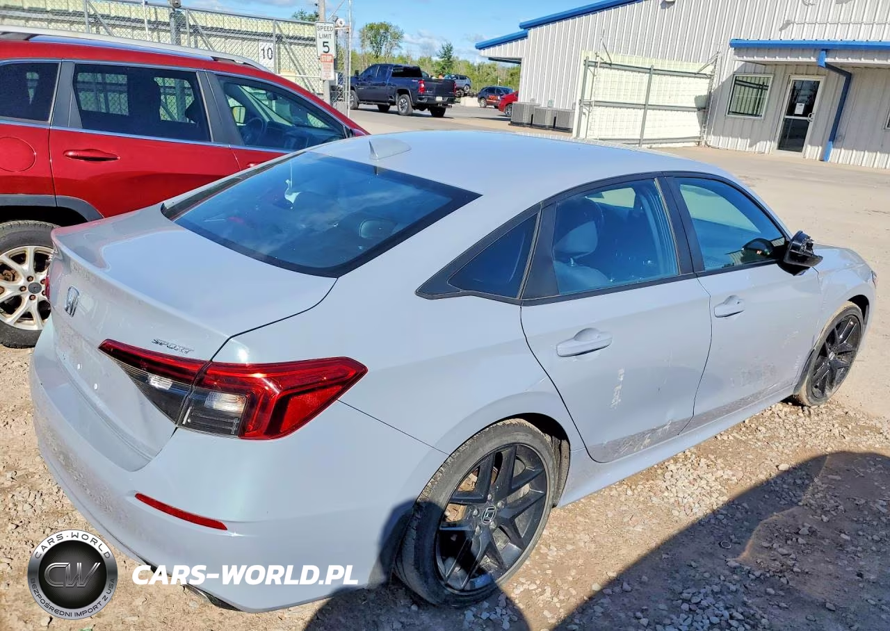 2022 Honda Civic Sport VIN:2HGFE2F56NH587187 - 3