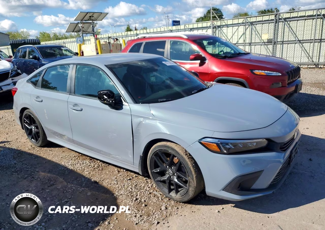 2022 Honda Civic Sport VIN:2HGFE2F56NH587187 - 4