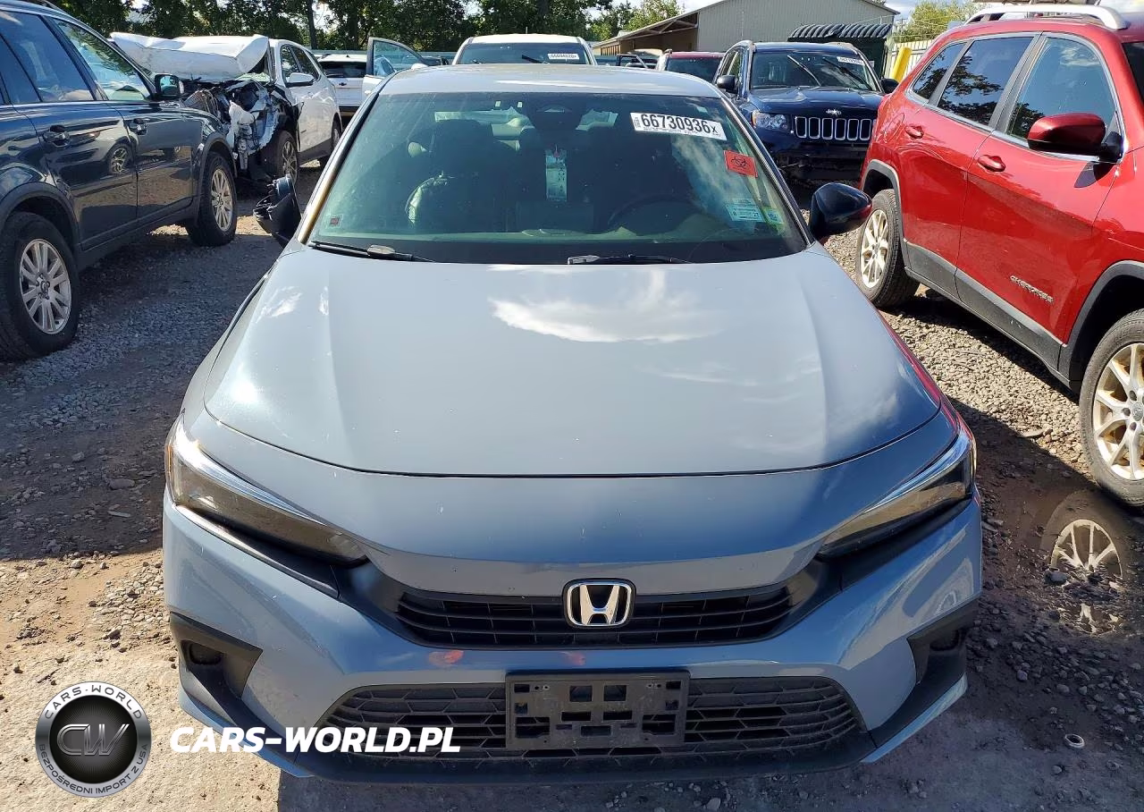2022 Honda Civic Sport VIN:2HGFE2F56NH587187 - 5