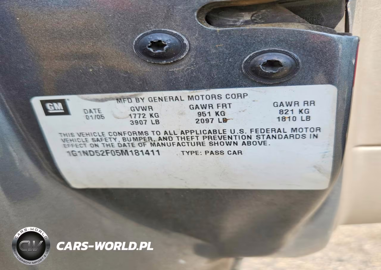 2005 Chevrolet Classic VIN:1G1ND52F05M181411 - 12