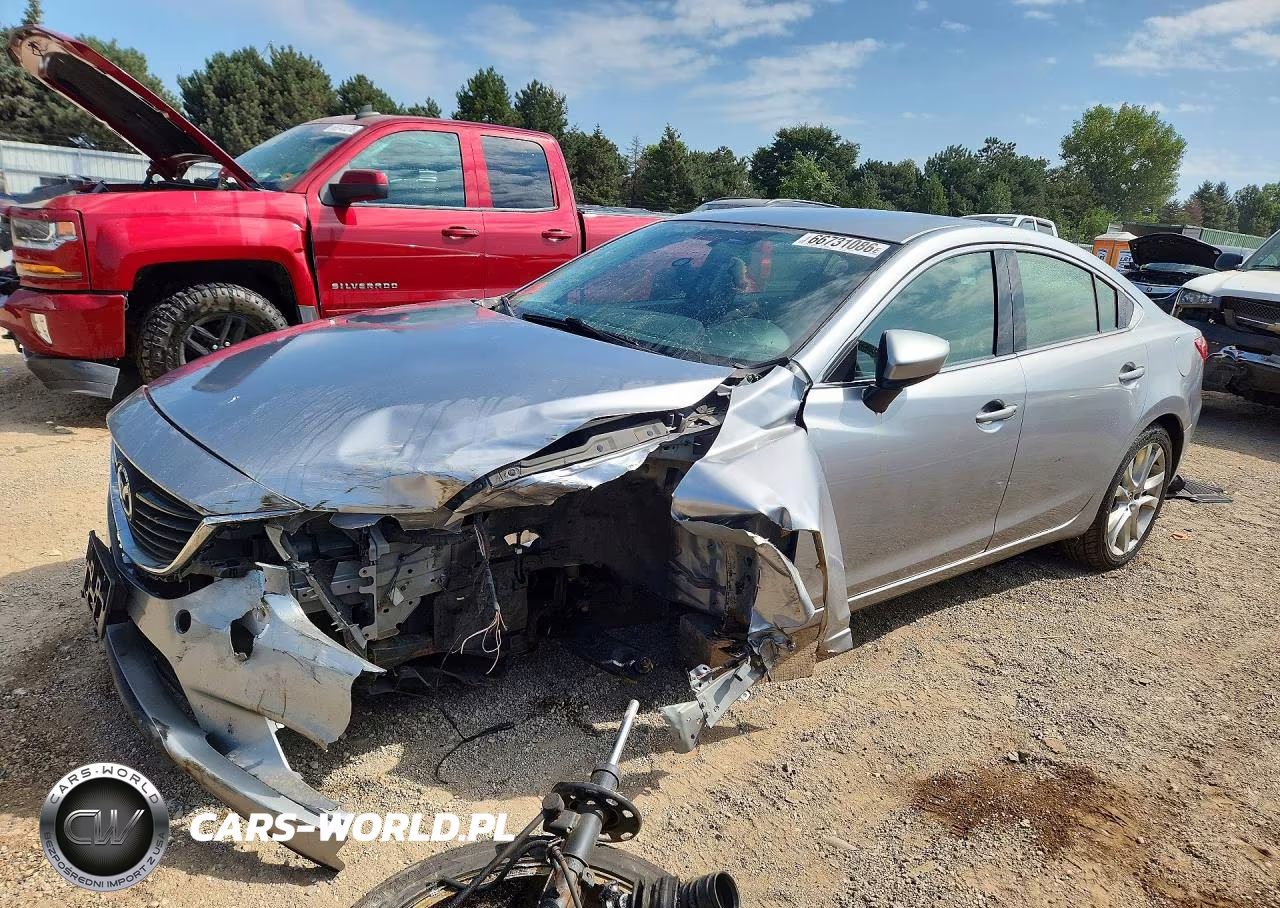 2014 Mazda 6 Touring VIN:JM1GJ1V65E1141940 - 1