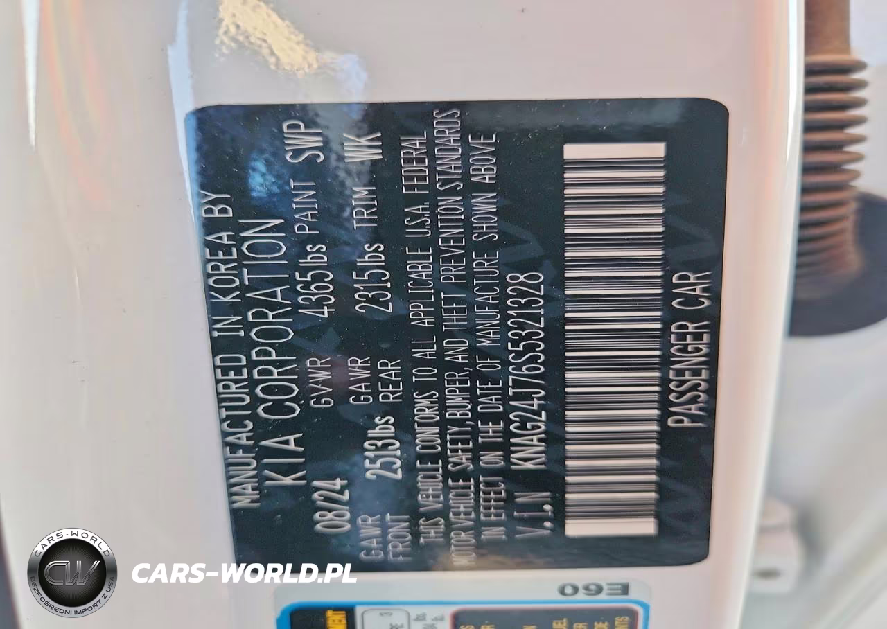 2025 Kia K5 Lxs VIN:KNAG24J76S5321328 - 13