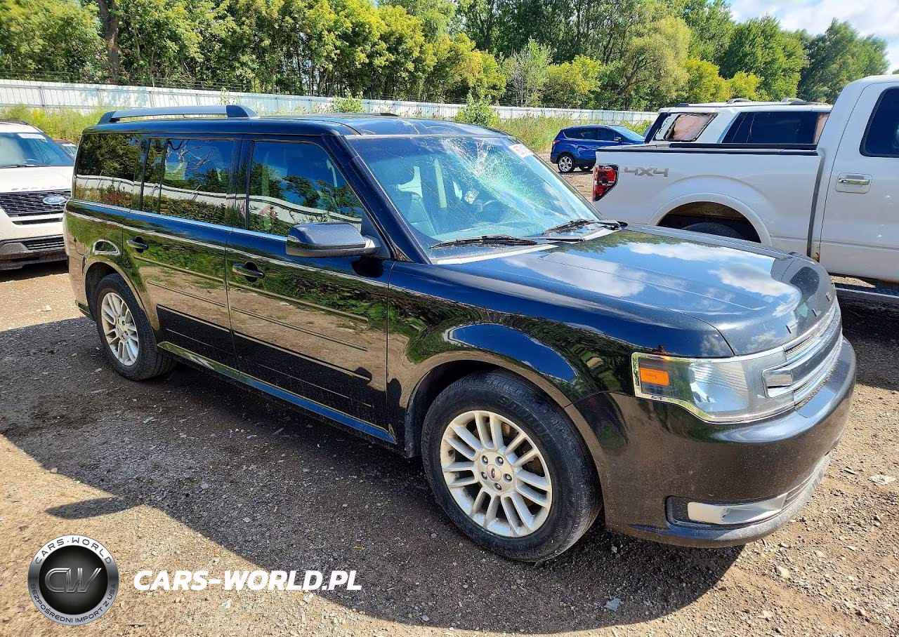 2013 Ford Flex Sel VIN:2FMHK6C81DBD12443 - 4