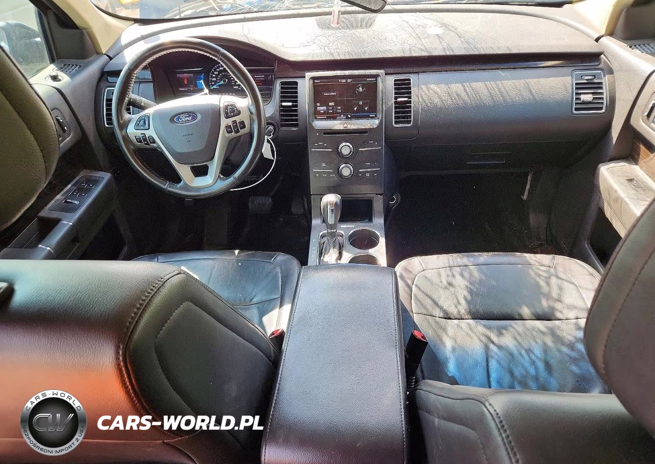 2013 Ford Flex Sel VIN:2FMHK6C81DBD12443 - 8