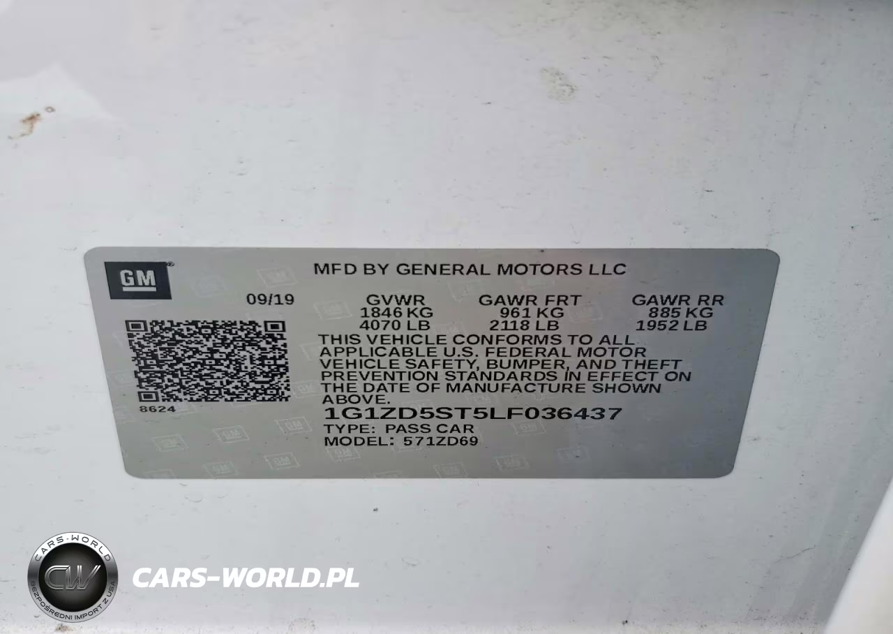 2020 Chevrolet Malibu Lt VIN:1G1ZD5ST5LF036437 - 12