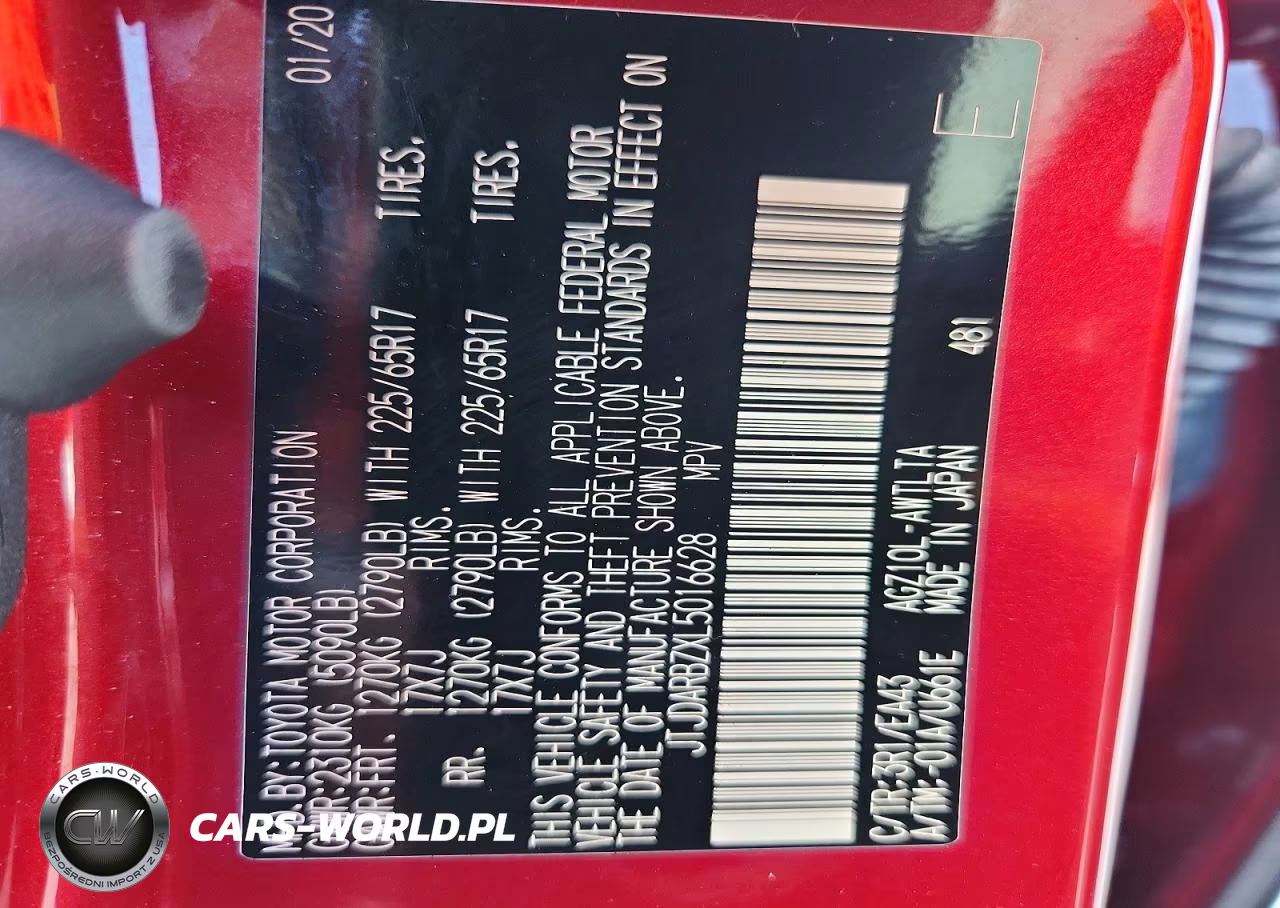 2020 Lexus Nx 300 VIN:JTJDARBZXL5016628 - 13