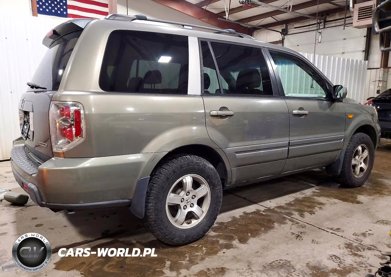 2007 Honda Pilot Exl VIN:2HKYF18537H518690 - 3