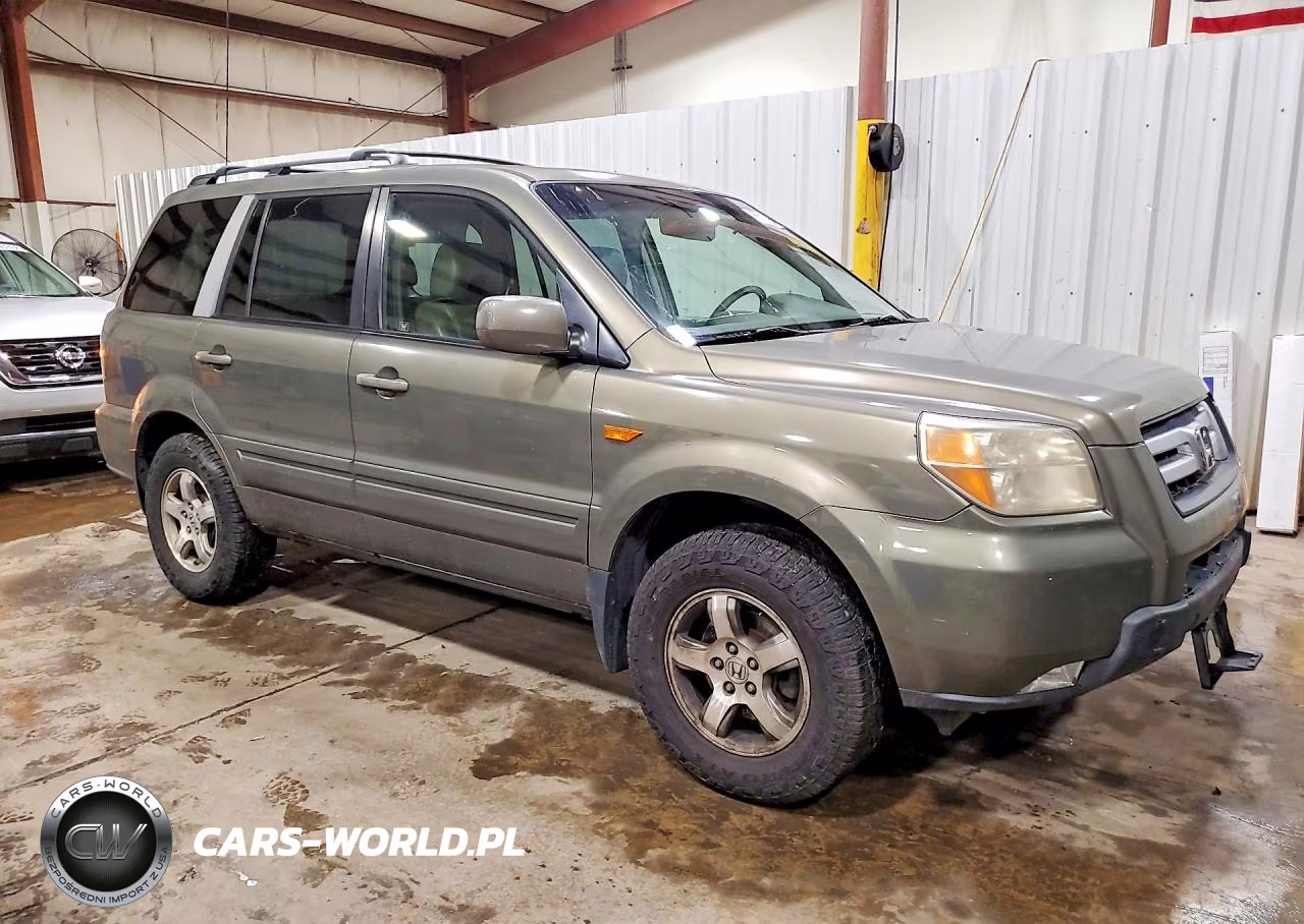 2007 Honda Pilot Exl VIN:2HKYF18537H518690 - 4