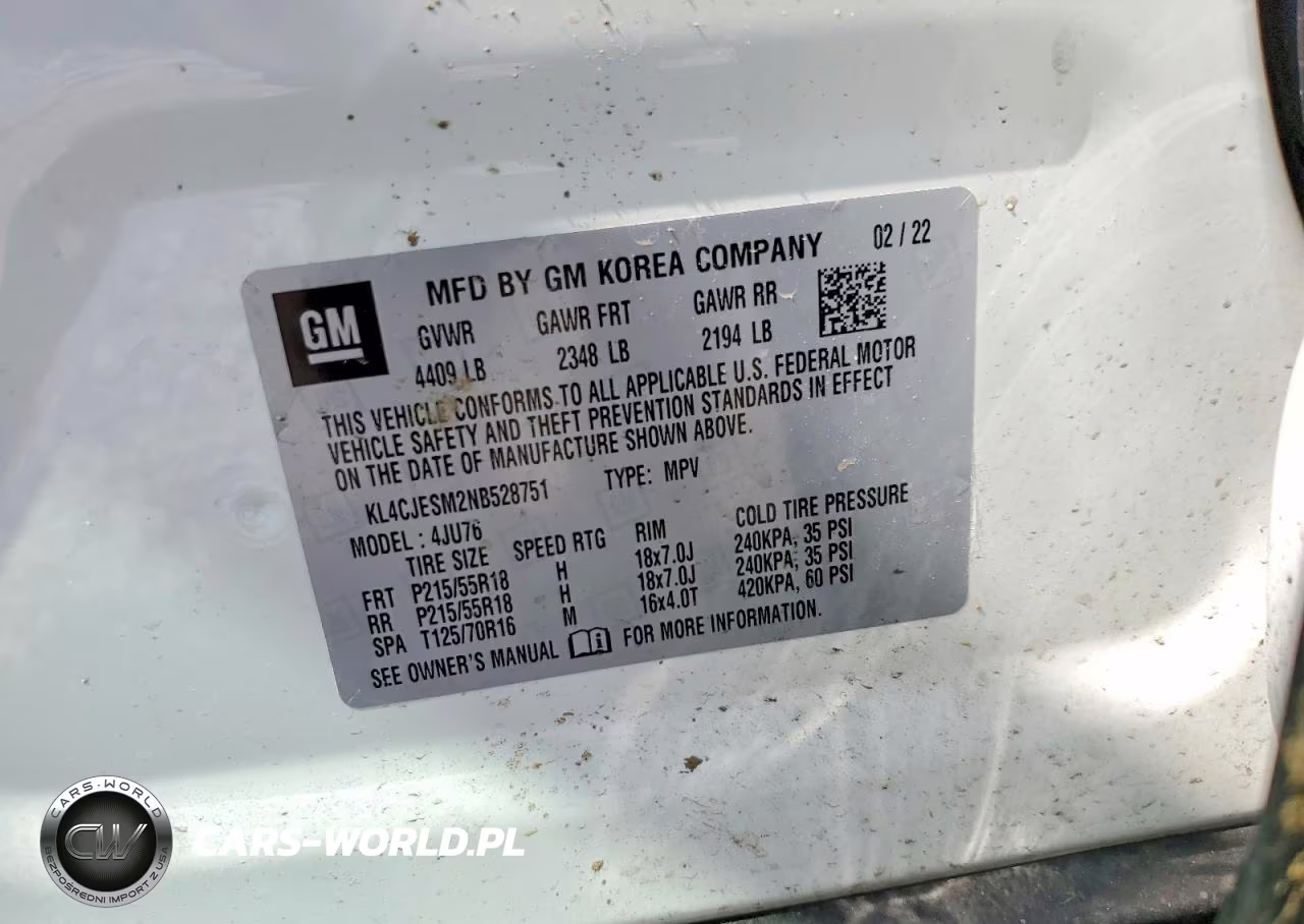 2022 Buick Encore Preferred VIN:KL4CJESM2NB528751 - 13