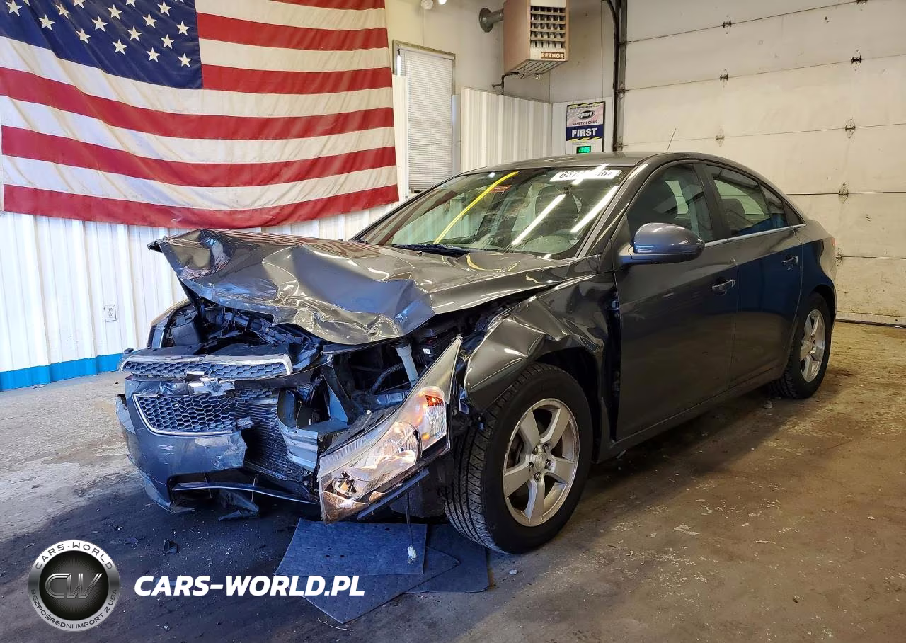 2013 Chevrolet Cruze Lt VIN:1G1PK5SB1D7172788 - 1