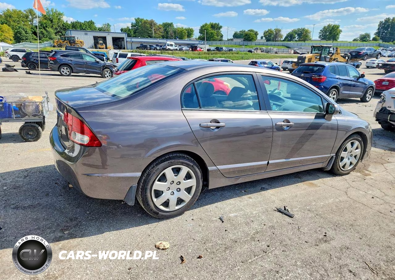 2009 Honda Civic Lx VIN:19XFA16549E003679 - 3