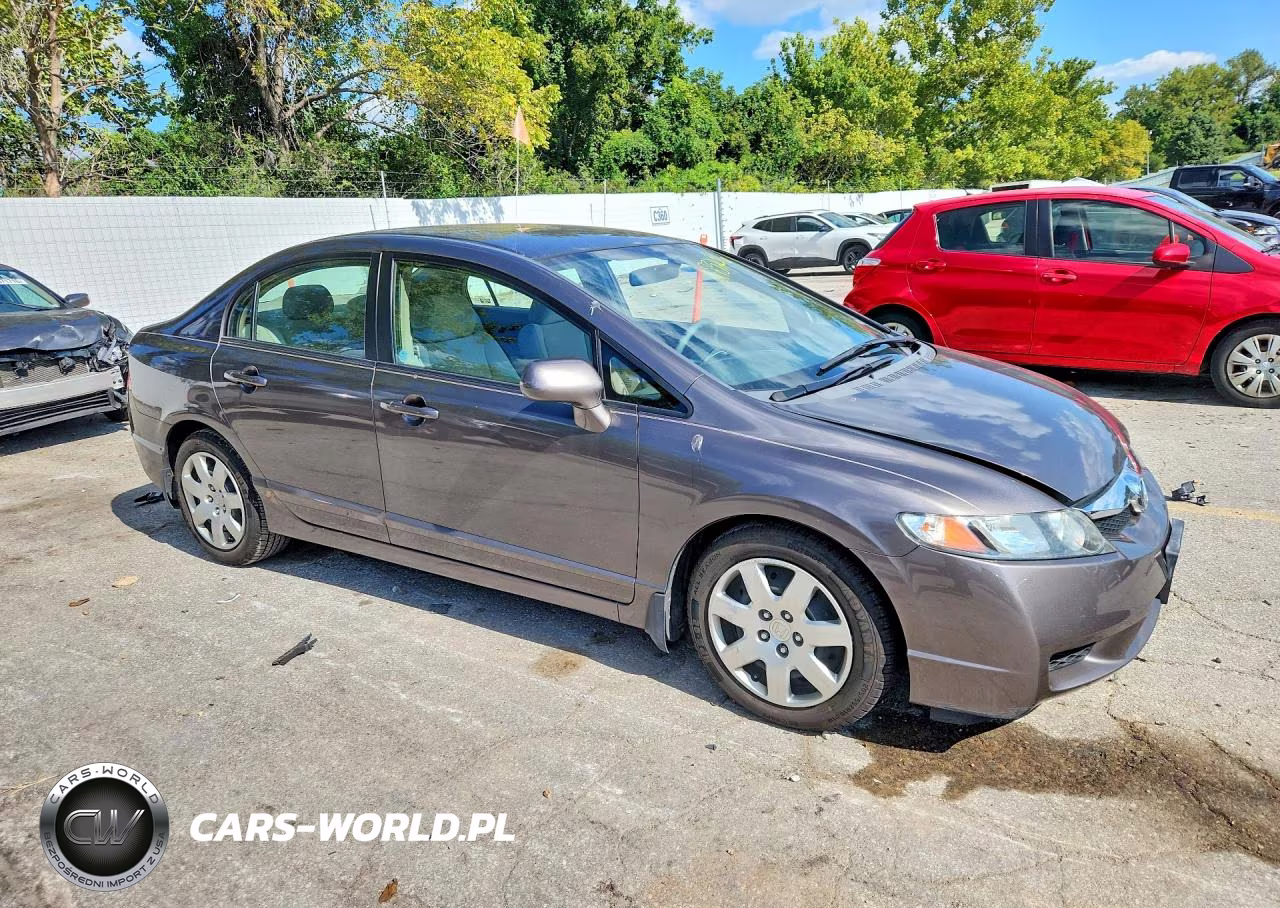 2009 Honda Civic Lx VIN:19XFA16549E003679 - 4