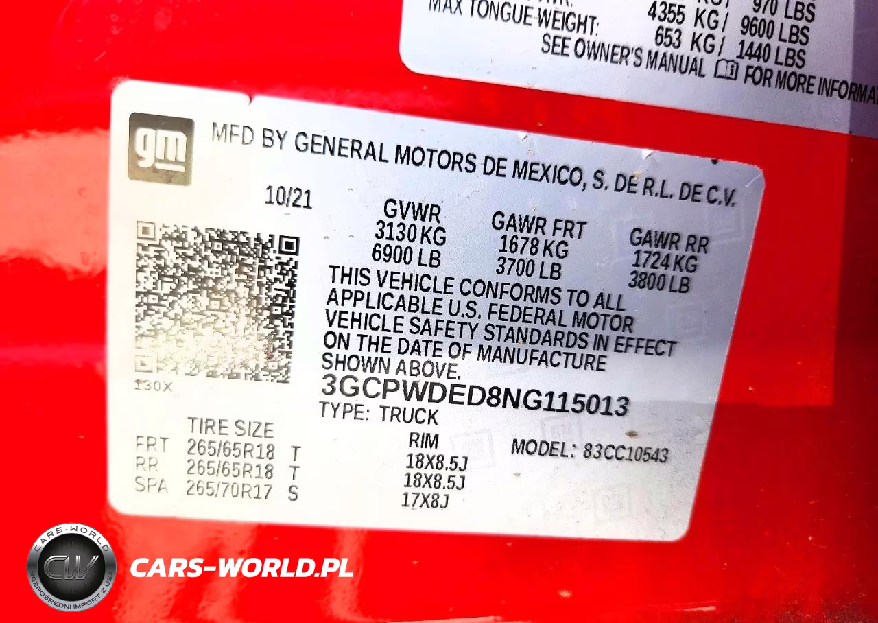 2022 Chevrolet Silverado Ltd C1500 Rst VIN:3GCPWDED8NG115013 - 12