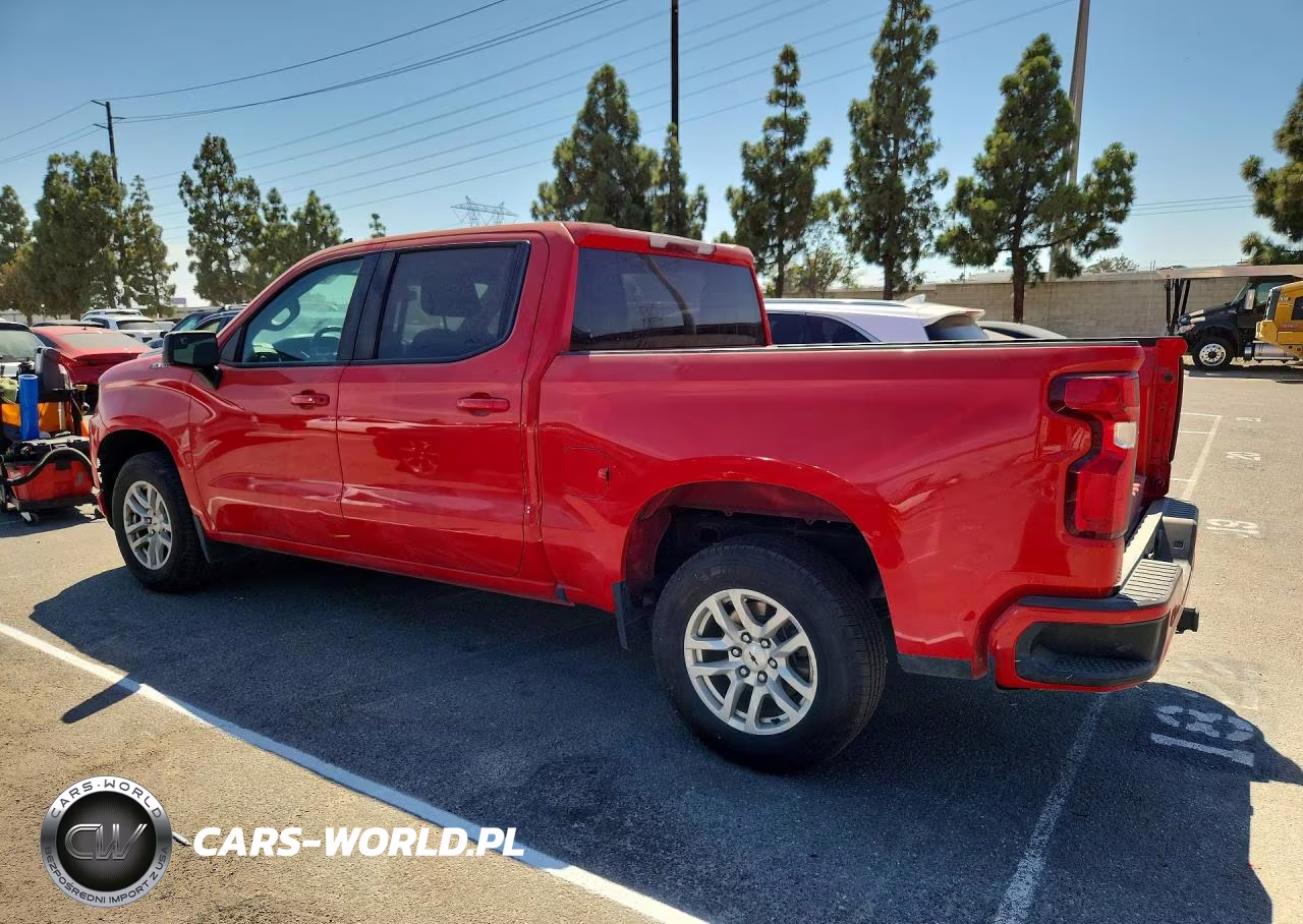 2022 Chevrolet Silverado Ltd C1500 Rst VIN:3GCPWDED8NG115013 - 2
