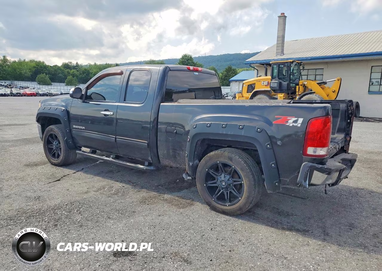 2011 GMC Sierra K1500 Sle VIN:1GTR2VE36BZ124497 - 2