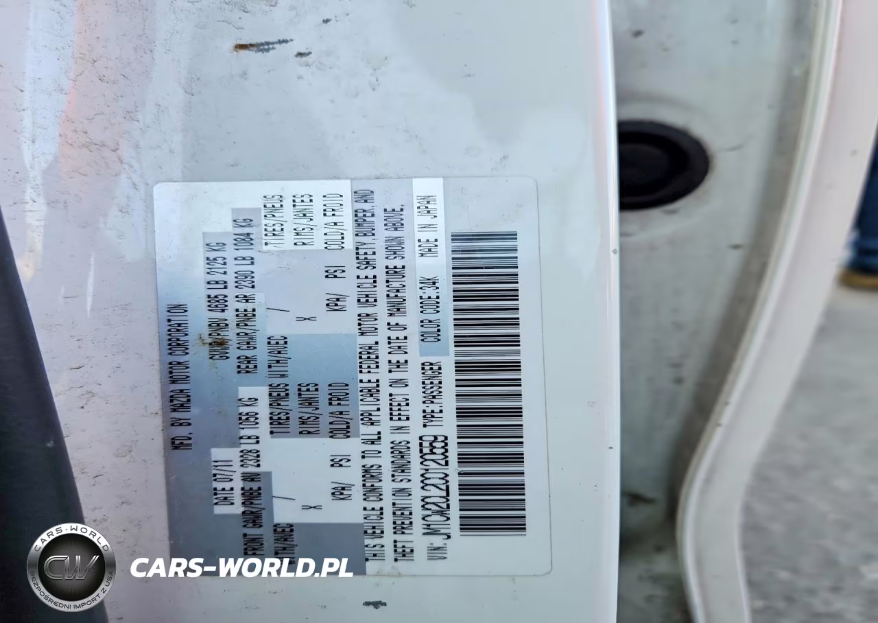 2012 Mazda 5 VIN:JM1CW2CL2C0120559 - 13