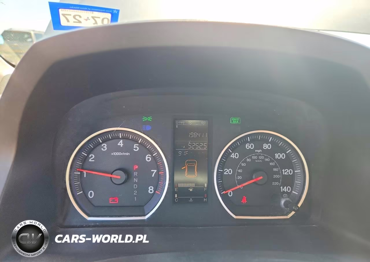 2008 Honda Cr-V Ex VIN:JHLRE38708C019155 - 9
