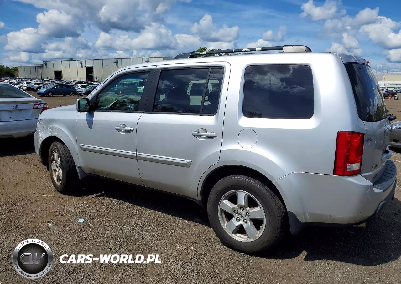 2009 Honda Pilot Exl VIN:5FNYF48659B025671 - 2