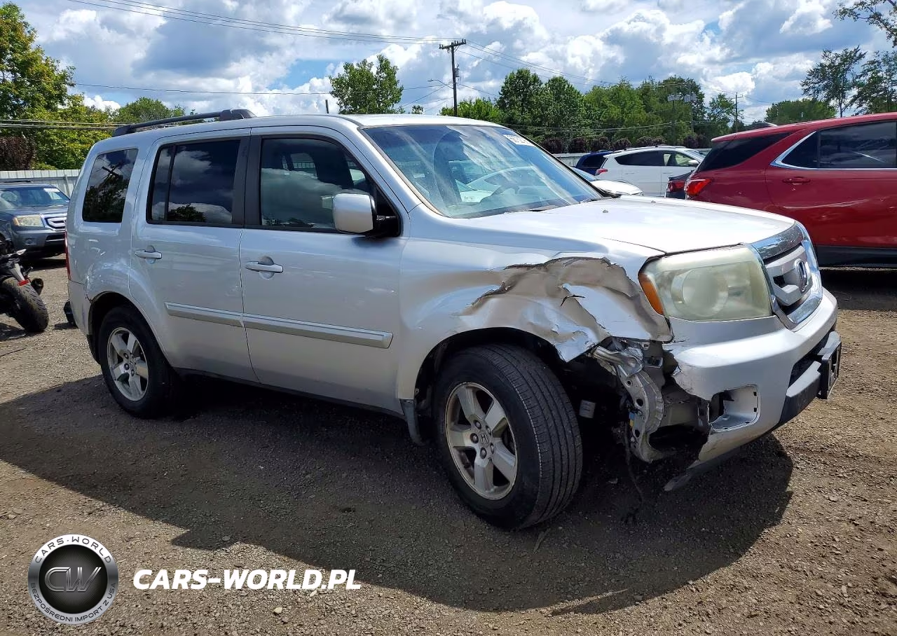 2009 Honda Pilot Exl VIN:5FNYF48659B025671 - 4