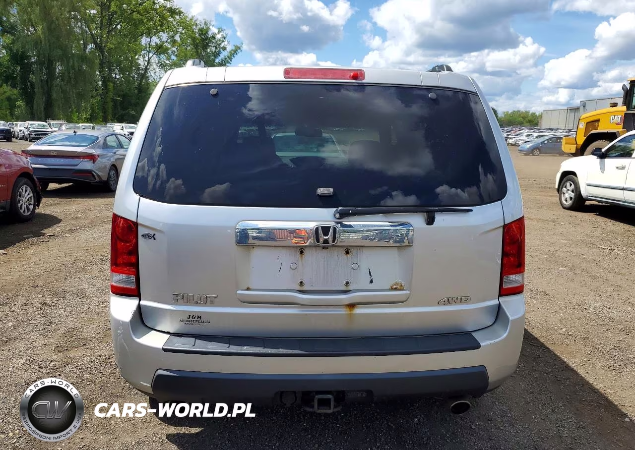 2009 Honda Pilot Exl VIN:5FNYF48659B025671 - 6