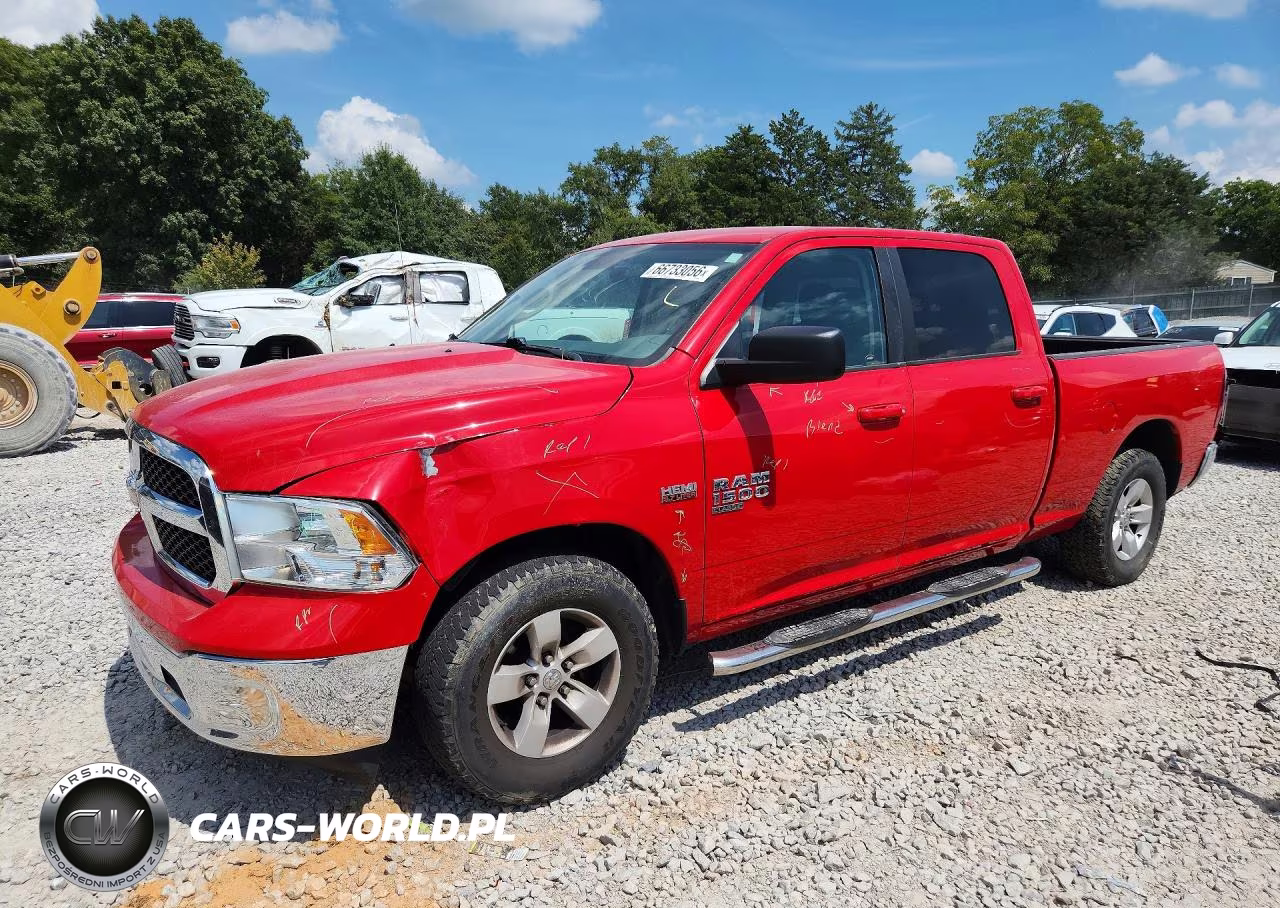 2019 Ram 1500 Classic Slt VIN:1C6RR6TT3KS509651 - 1