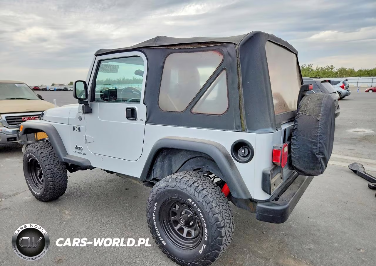 2004 Jeep Wrangler X VIN:1J4FA39S04P746081 - 2