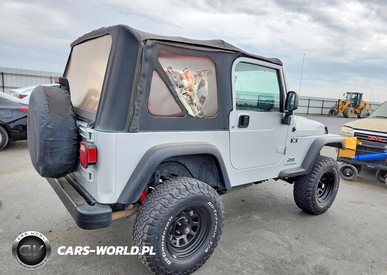2004 Jeep Wrangler X VIN:1J4FA39S04P746081 - 3