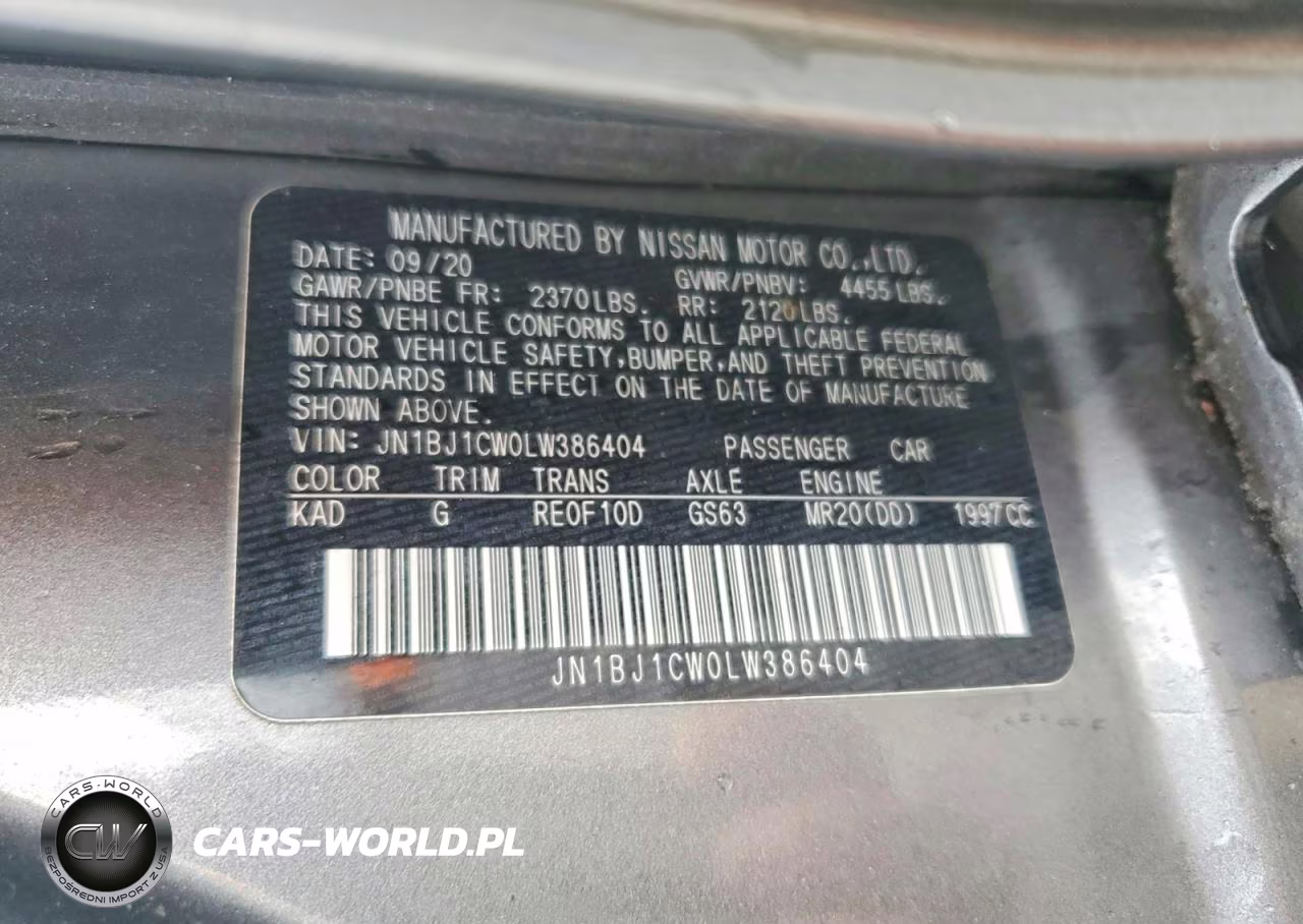 2020 Nissan Rogue Sport Sv VIN:JN1BJ1CW0LW386404 - 13