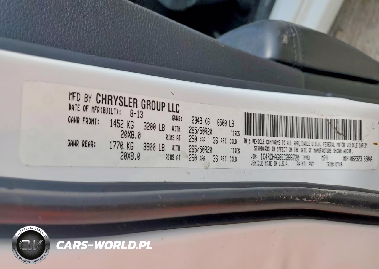 2014 Dodge Durango Sxt VIN:1C4RDHAG8EC266720 - 13