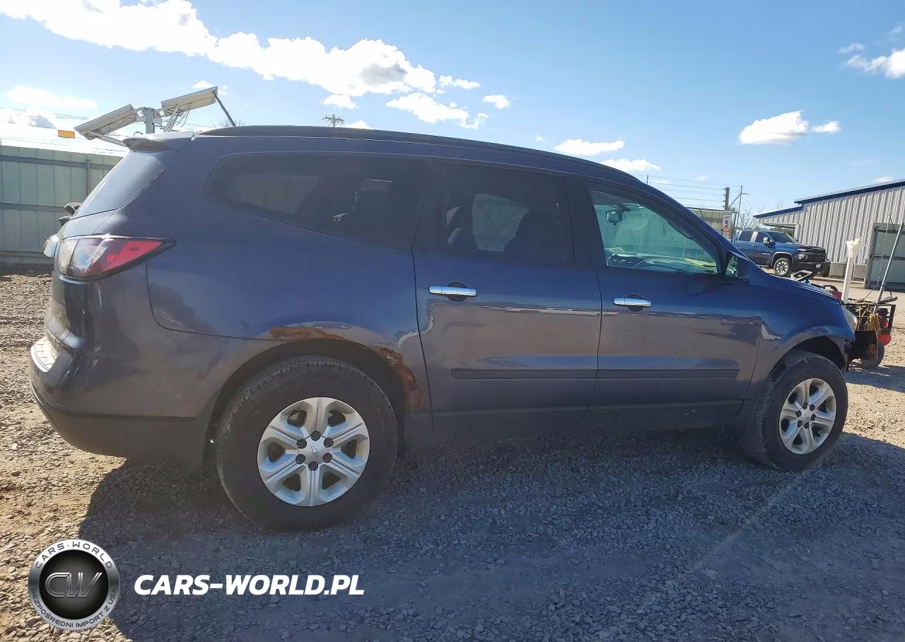 2014 Chevrolet Traverse Ls VIN:1GNKRFED3EJ177275 - 3