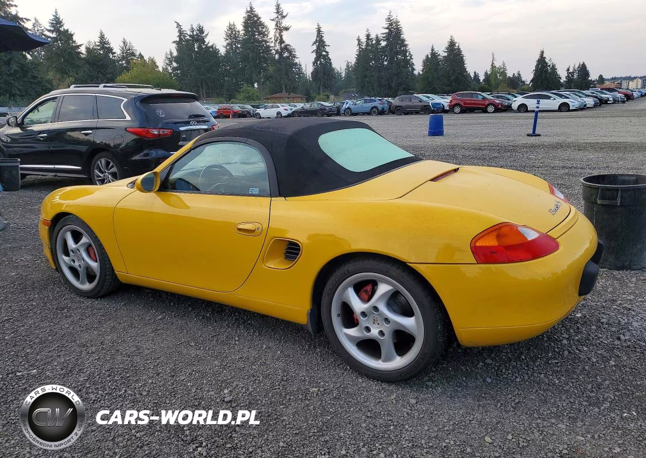 2001 Porsche Boxster S VIN:WP0CB29801U664658 - 2