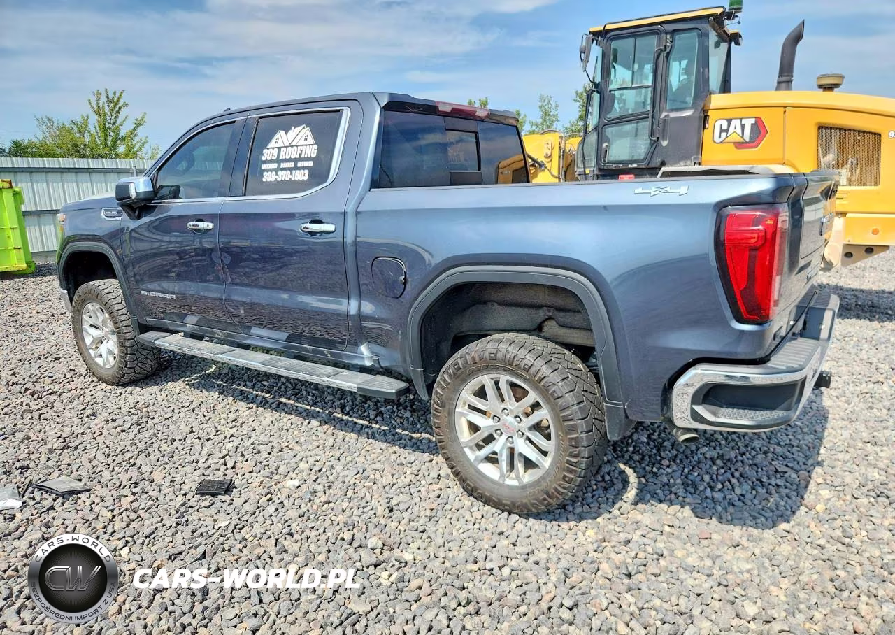 2019 GMC Sierra K1500 Slt VIN:3GTU9DED9KG211836 - 2