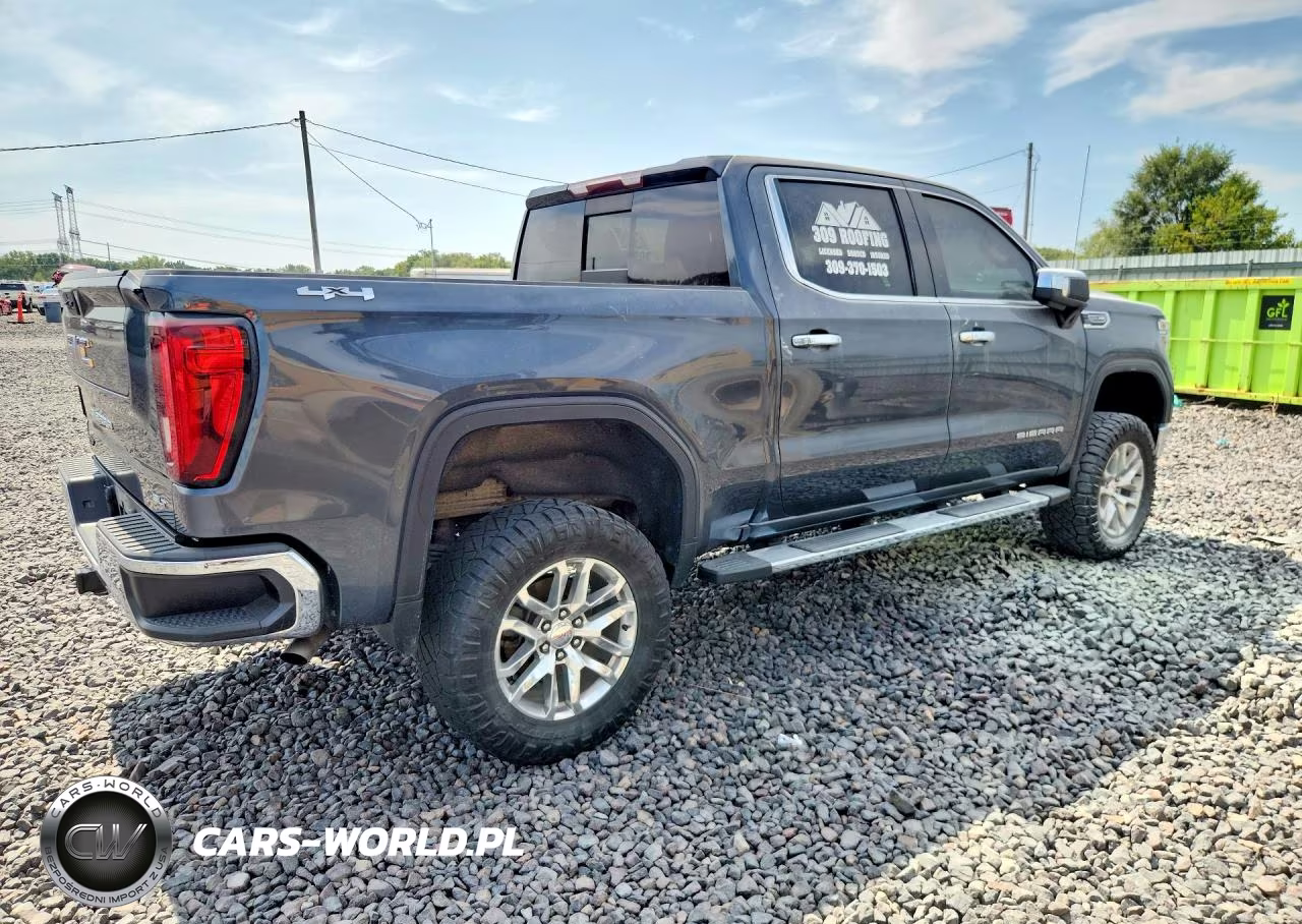 2019 GMC Sierra K1500 Slt VIN:3GTU9DED9KG211836 - 3