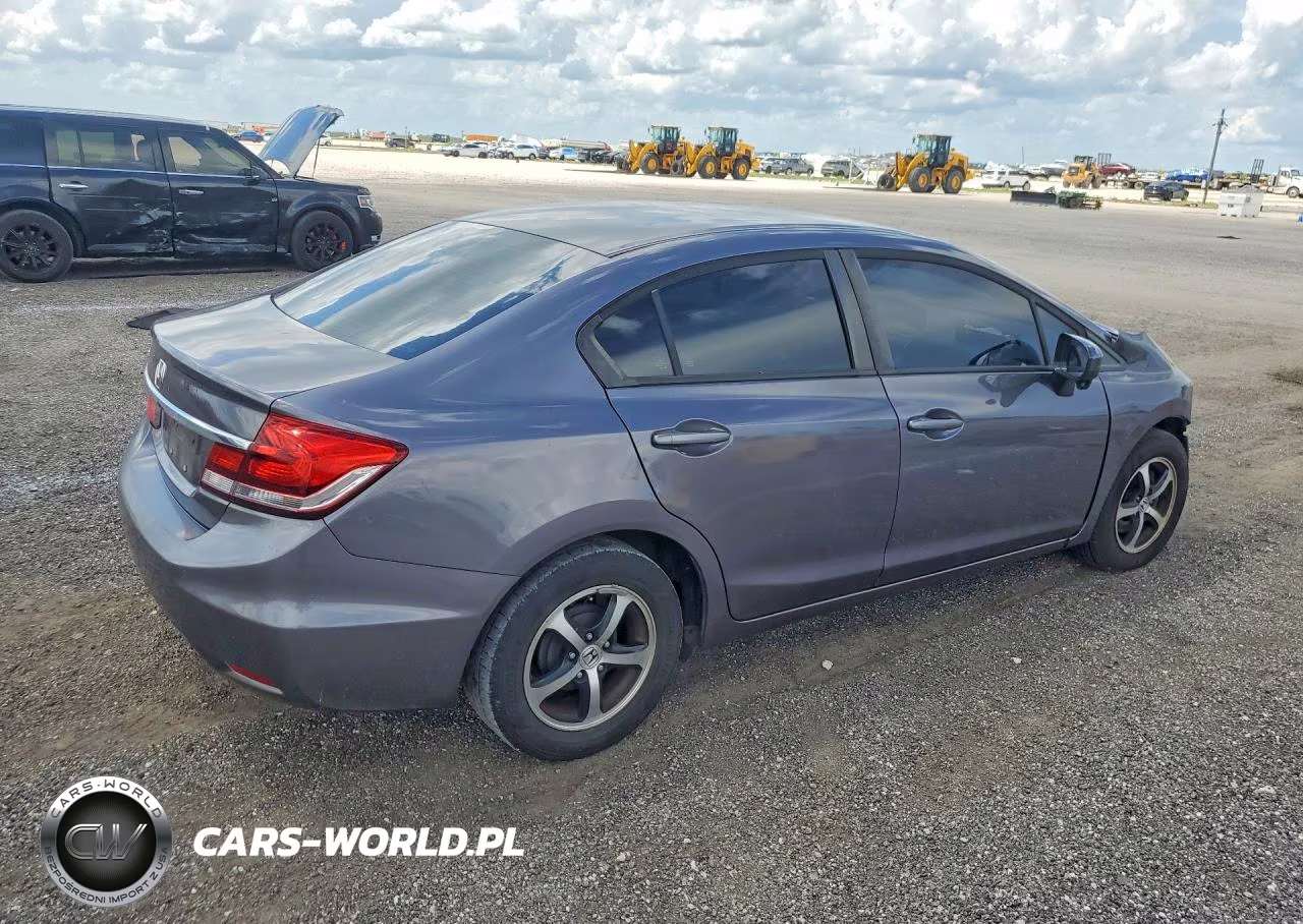 2015 Honda Civic Se VIN:19XFB2F75FE118209 - 3