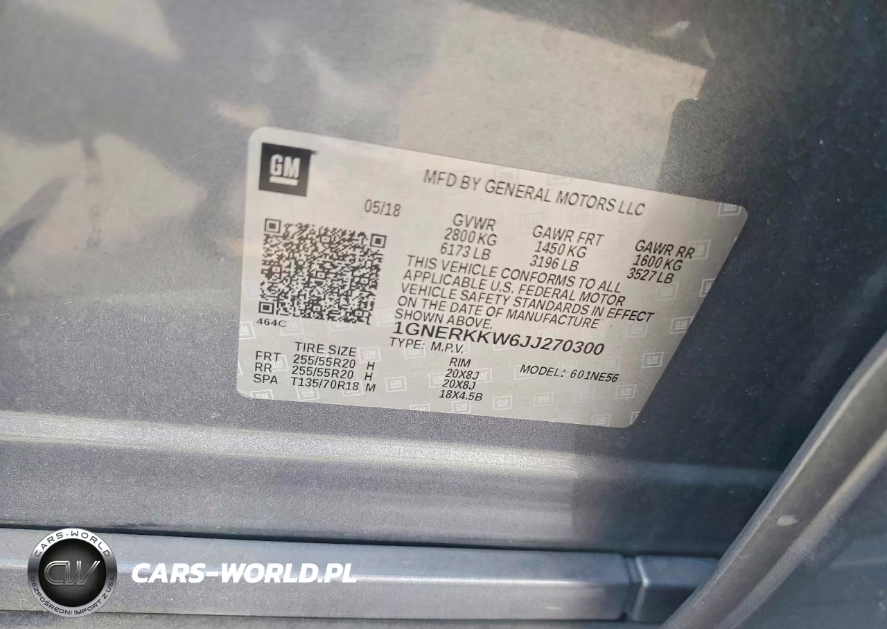 2018 Chevrolet Traverse Premier VIN:1GNERKKW6JJ270300 - 14