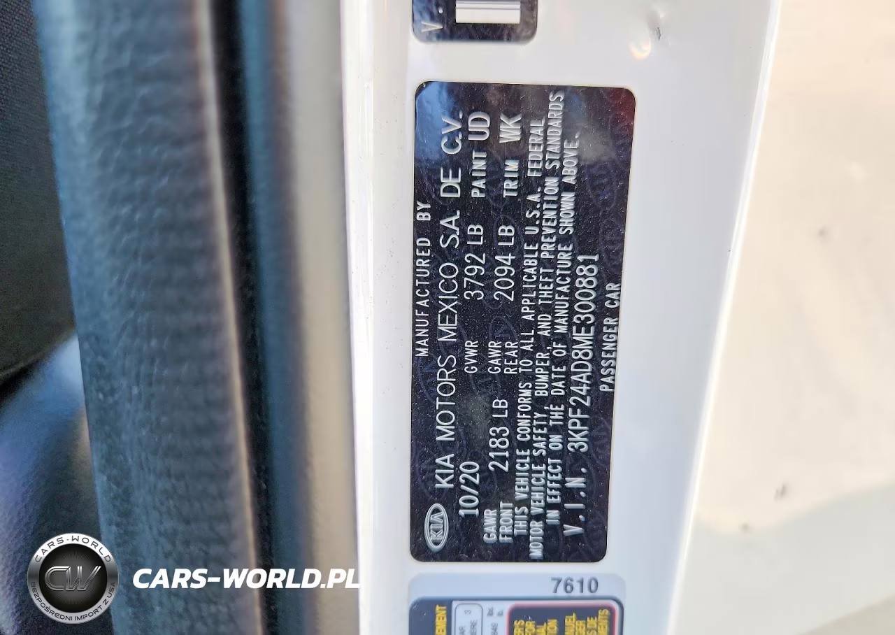 2021 Kia Forte Lxs VIN:3KPF24AD8ME300881 - 13