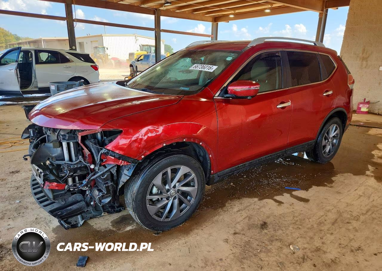 2016 Nissan Rogue Sl VIN:5N1AT2MT2GC803599 - 1