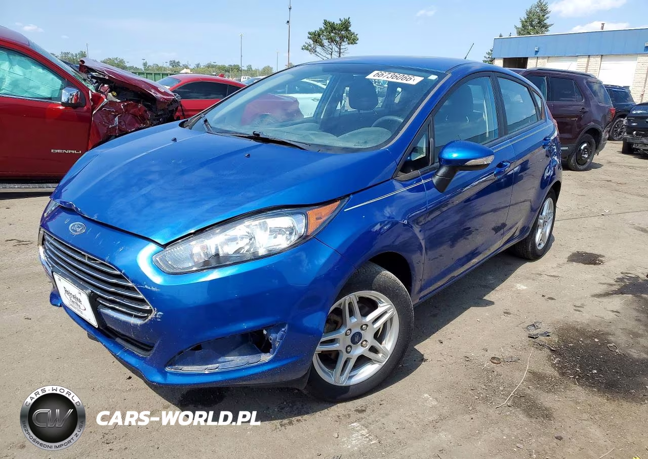 2019 Ford Fiesta Se VIN:3FADP4EJ3KM116692 - 1
